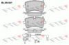 FTE BL2644A1 Brake Pad Set, disc brake